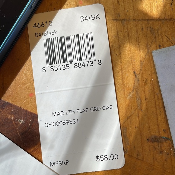 Coach Leather Flap Accordion Card Case Wallet NWT - Picture 5 of 5